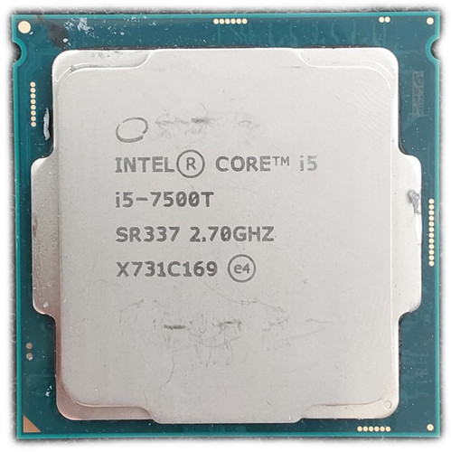 Cpu intel core 7500t sr337 - core, i5-7500t