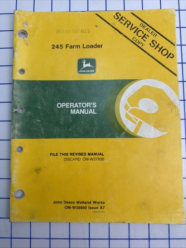 John deere 245 - john, farm