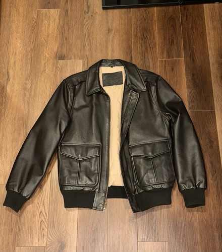 Giacca pelle marrone scuro - giacca, di