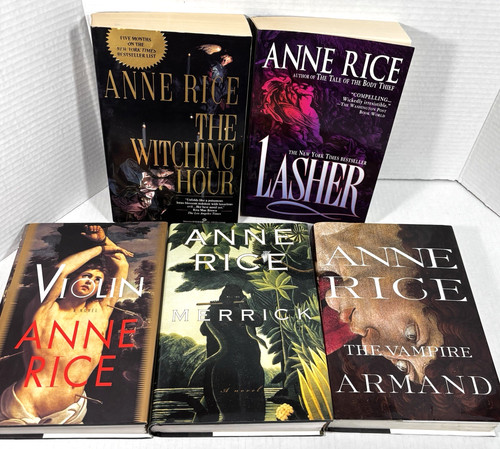 Anne rice lot books vampire - lot,
