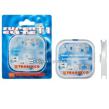 FILO TRABUCCO TERMINALI SUPER ELITE T 1 TOURNAMENT 50 M MADE IN JAPAN PESCA 