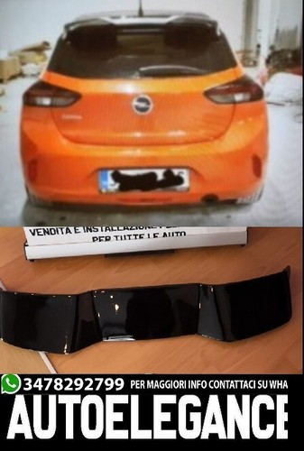 Opel corsa 2019 spoiler - opel,