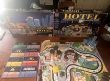 HOTEL  Versione Blu Scuro GIOCO DA TAVOLO  COMPLETO Senza Lampioni