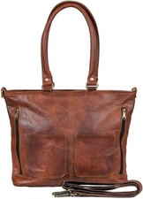 Borsa A Spalla Tote In Vera