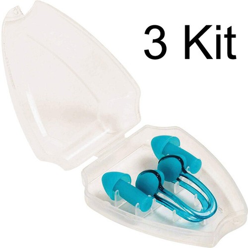Kit tappi orecchie - 3, clip