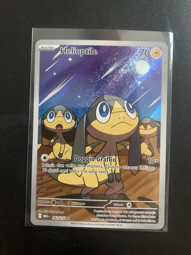 Carta pokémon helioptile - carta,