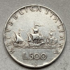 500 Lire Argento 1958-1959-1960-1966 ( 6 pezzi)