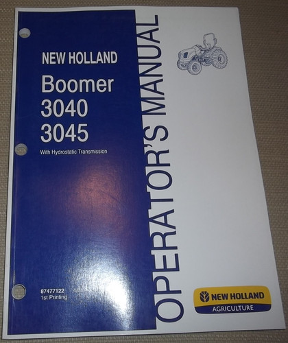 New holland boomer 3040 - new, 3045