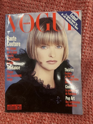 Vogue paris 1993 linda - paris,