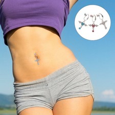  3 pezzi di finto piercing per