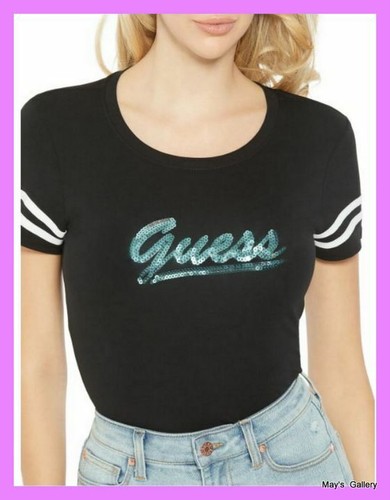 Guess graphic logo sequin - guess,