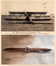 Grande Elica di aereo in legno di biplano militare - 1928