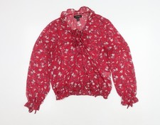 QED London blusa rossa