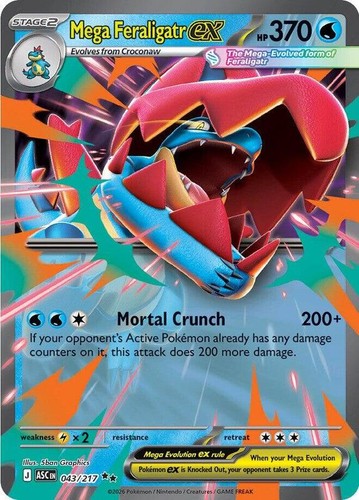 Mega feraligatr 043 217 - 043/217,