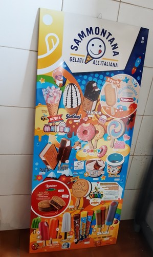 Insegna gelati sammontana - insegna, 2025