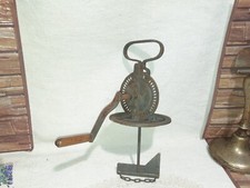 ANTICO ATTREZZO RURALE ZANGOLA MONTA BURRO PARTE  SUPERIORE