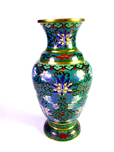 Vecchio vaso cloisonne cina - vecchio,