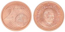 Vaticano 2 Cent 2012 Moneta
