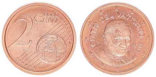 Vaticano cent 2012 - vaticano,