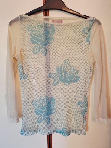Maglia fiorucci trasparente - maglia,