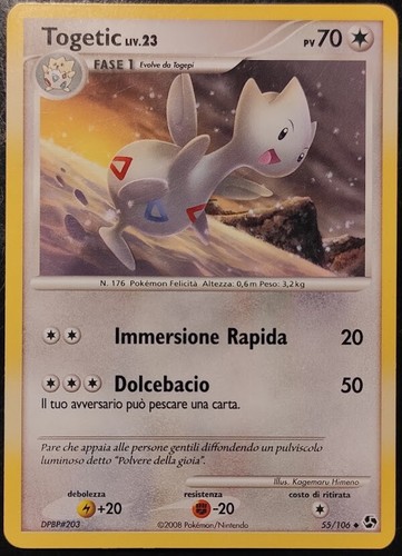 Pokemon card togetic liv - pokemon,