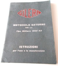MOTOCICLO GILERA "SATURNO" TIPO MILITARE