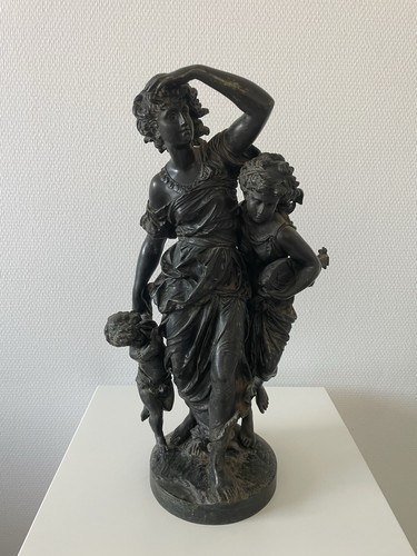 Grupa bronze signé moreau - bronze,