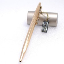 Penna a sfera torsione placcata oro Caran d'Ache Madison Glen Doge buone condizioni