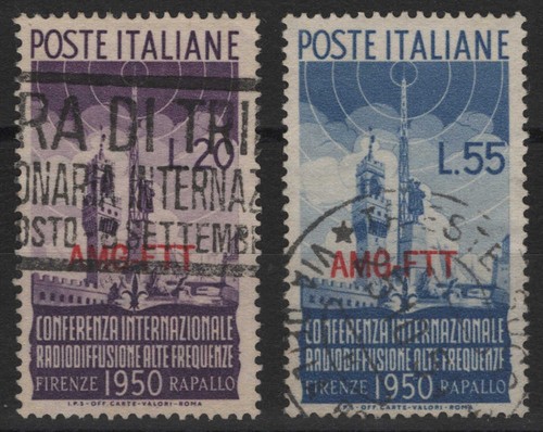 Trieste 1950 radiodiffusione - trieste,