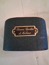 SALVADANAIO IN METALLO BANCA POPOLARE MILANO MIS.10,5X6 CM H.7 CM VEDI FOTO