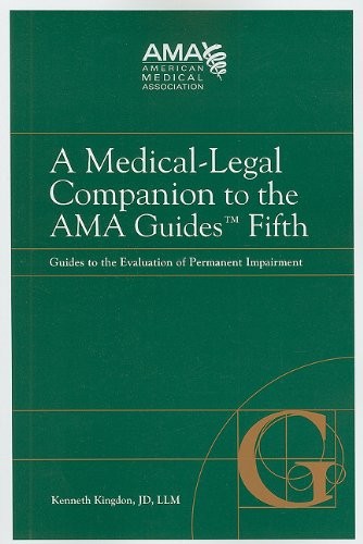 Medical legal companion to - a,