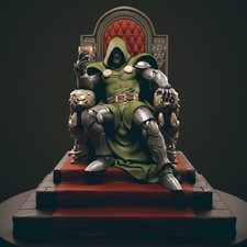 Statua Doctor Doom Fan Art
