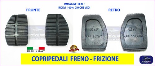 Copripedali specifici - copripedali,