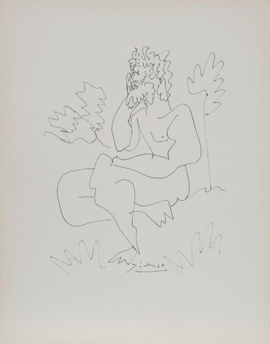 Pablo picasso fauno - pablo, picasso,