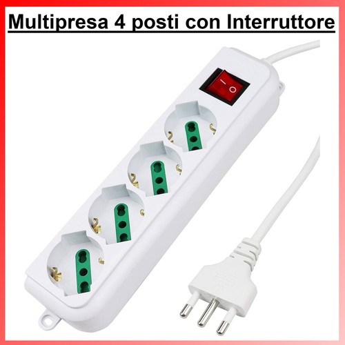 Ciabatta multipresa elettrica - ciabatta,