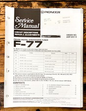Pioneer F-77 Sintonizzatore
