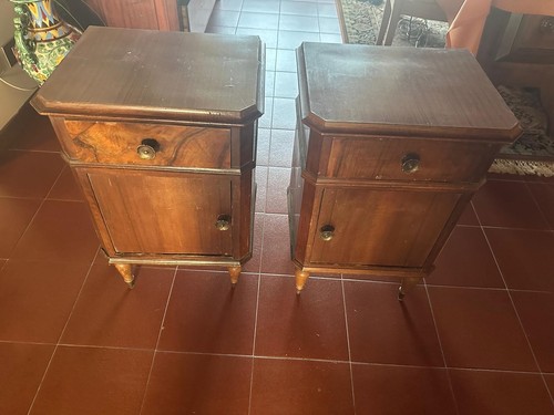 Coppia comodini legno anni - legno,