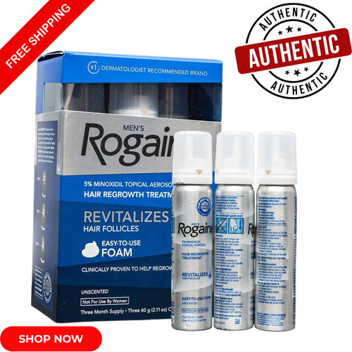 Rogaine foam hair loss - hair, &