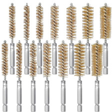 MEGYAD 14 pezzi spazzola metallica cilindrica: spazzola metallica trapano diamet