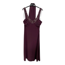 Elegante Vestito Lungo Viola