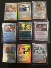 Lotto 9 carte Pokémon