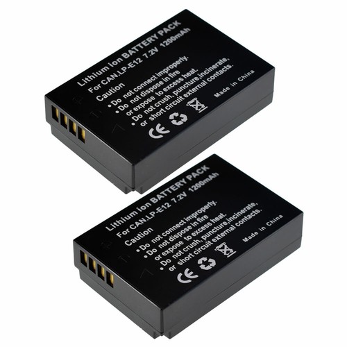 Batteria e12 per - 2x, lp-e12
