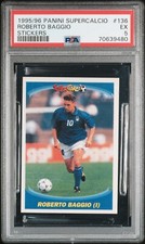 Figurine Panini Supercalcio 1995 136 Roberto Baggio psa5