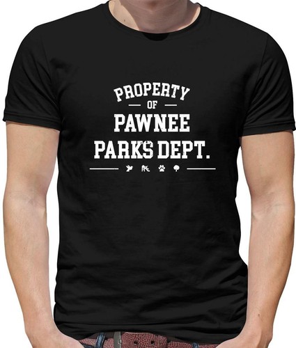 Shirt uomo pawnee park dept - t-shirt,