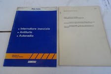 manuale officina Fiat antifurto autoradio Coupè Fiat Croma Cinquecento Tipo