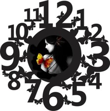 OROLOGIO IN VINILE DA PARETE