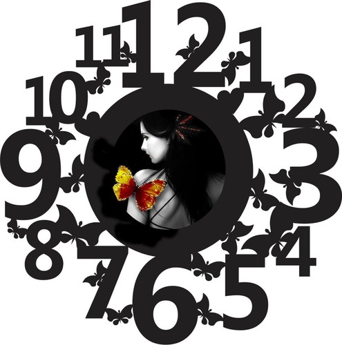 Orologio vinile parete - vinile, da