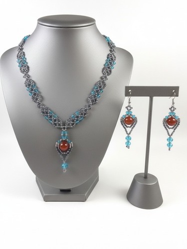 Parure collana fatta mano - fatta,