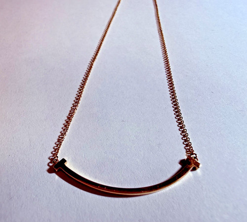 Collana tiffany in oro - &,