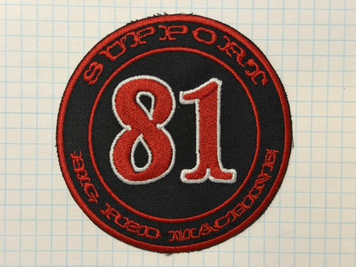 Hells angels supporto - patch, 81